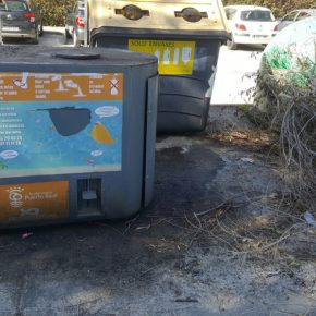 Ciudadanos pide explicaciones al Ayuntamiento por el abandono de los contenedores de recogida de aceite usado